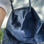 Prada Slate Blue Nylon Vintage Tote hand bag Photo 9