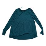 Kaari Blue NWT  Belk Long Sleeve Swing Tee | Dark Teal Green | Large Photo 3