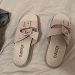 SheIn White Platform Sandals Photo 2