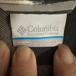 Columbia Womens Buffalo Plaid Large Flannel Button Down Long Sleeve Shirt Photo 11