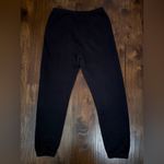 I am gia I.AM.GIA Black Joggers Large  Vertical Script Logo Track Pants Photo 2