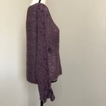 Rewind Dolman Loose Knit Lace Up Sleeve Sweater L Photo 7