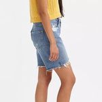 Levi's  501 ‘90s Mid-Rise Jean Shorts in Blue, Size 25 New w/Tag $69.50 Photo 1