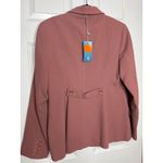 Karen Millen  NEW‎ Size 14 Wool Blush Pink Double Breasted Blazer Photo 1