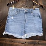 Sonoma ‎ Size 6 Women's Jean Shorts Blue Denim Stretch Photo 0