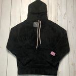 Zaful NWT - - Women’s Black Fleece Hooded Sweater - Size Small Photo 0