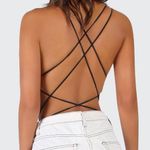 SheIn Backless Strappy Bodysuit Photo 1