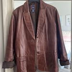 Gap Vintage Brown Leather Jacket  Photo 0