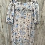 Anthropologie One September Layla Sequin V-neck Floral Tunic Top Women's Sz M Photo 6