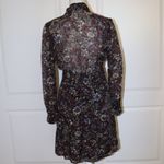 Ba&sh Giani Sheer Floral Mini Dress Size 2 Photo 6