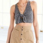 Urban Outfitters BDG Khaki Button Front Skirt Photo 0