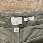 A New Day  Shorts Womens 4 Chino Olive Green High Rise Stretch Work Casual Cargo Photo 1