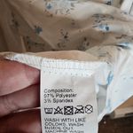 SheIn Curve Cottagecore White And Blue Floral 4X Corset Top Photo 5