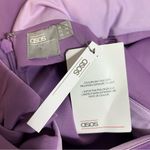 ASOS NWT  Bow Strap Back A Line Mini Dress lilac Sz 14 Photo 8