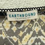 Earthbound TRADING CO. Bohemian Patterned Mesh V-Neck Top Size XXL Photo 2