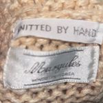 Vintage 80s Deadstock sleeveless sweater vest Tan Size M Photo 3