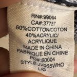 Billabong  Black White Aztec Fringe Open Front Boho Kimono Cardigan Festival L Photo 3