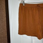 Live to be spoiled  Orange Knit Lounge Shorts size 1X Photo 4