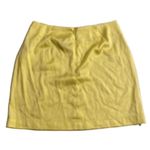 Forever 21 Yellow Satin Mini Skirt Y2K Going Out XS Photo 4