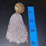 Francesca’s Collection‎ Gray Tassel Earrings Photo 4