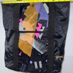 Spalding Vintage  Tote Bag Neon Colors Black  Retro RARE Gym‎ I Photo 9