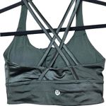 Lululemon Women’s Energy Longline Sports Medium Support Sports Bra Black Size 4 Photo 5