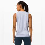 Lululemon  Swiftly Breathe Muscle Tank Serene Blue Size 10 Photo 1