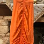 H&M Orange Strapless Dress M Photo 0