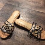 Kaanas  Santorini Infinity Sandal Black Size 6 NWT Photo 8