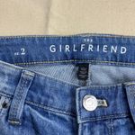 White House | Black Market The Girlfriend Distressed Blue Jeans Size 2 Low Rise Photo 4