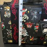 Ed Hardy  | Black Graphic Tote Bag w/ Crossbody Photo 12