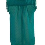 Urban Outfitters Behaviour Rebel Women Size XS Sheer Sleeveless Tank Top Blue Green 6-234 Photo 3