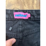 Edikted  Women's Black High Rise Angel Straight Leg Jeans Size Medium Photo 5