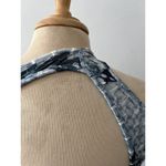 Special One Los Angeles blue white honeycomb fish scale one shoulder crop top S Size M Photo 4