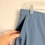 L.L. Bean Women’s Perfect Fit Straight Leg Pant Blue XL Petite Pull On Pockets Size undefined Photo 6