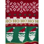 Major Super Christmas Santa Claus Skirt Red Green Women's Small NWOT Photo 1