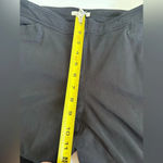 Eileen Fisher Organic Cotton Ankle Zip Black Pants Size Medium 0236 Photo 5