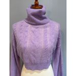 Free People  Riviera Cashmere Turtleneck Cropped Oversized Sweater, size xs Photo 5