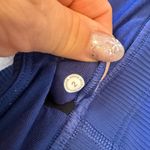 Lululemon  Energy Longline Ribbed Sports Bra B–D Cups Women Size 2 Royal Blue Photo 1