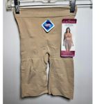 Brand New Curveez Womens Medium Tan Second Skin Thigh Slimmer Shapewear Leggings Photo 2