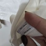 Bryn Walker Ivory Short Sleeve Tencel Open Crop Jacket Size Unknown Minimalist Photo 2