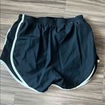 Nike  Women's Black Athletic Shorts with White Trim Photo 3