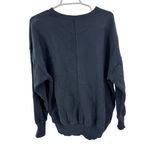 American Eagle  Outfitters Navy Sweatshirt White Embroidered graphic xs oversized Photo 1