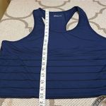 Zyia  Racerback sheer stripped side ruched tie top Photo 6