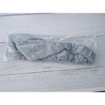 Grey with Silver Tone Accents Fabric Hairband / Headband Photo 1
