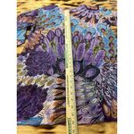 Indian Tropical Fashion Dress Colorful Long Sleeve‎ Peacock Lightweight Size S Photo 6