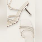 Cult Gaia  Isa 70mm Leather Rhinestone Strappy Heels Sandals Size 40.5 US 10.5 Photo 11