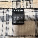 SheIn Plaid Pleated High Rise Mini Skirt Photo 5