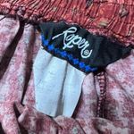 Vintage Roper Western Bohemian Patterned tiered maxi skirt Made USA small red Blue Photo 1