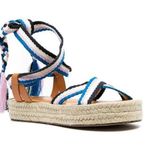 Isabel Marant Woven Wrap Strap Espadrille Sandals size 8 Photo 0